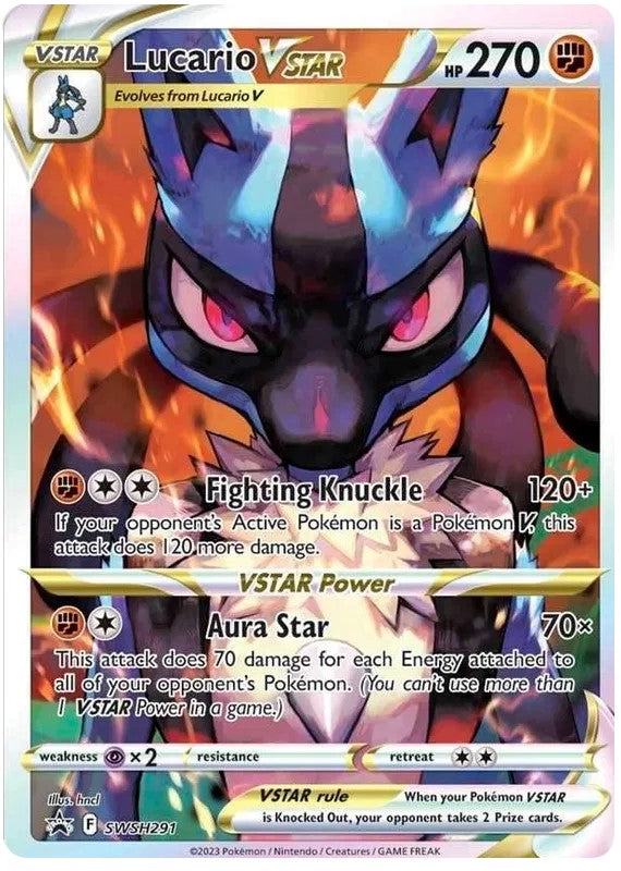 Crown Zenith Promo - Lucario VStar - Pokemon TCG