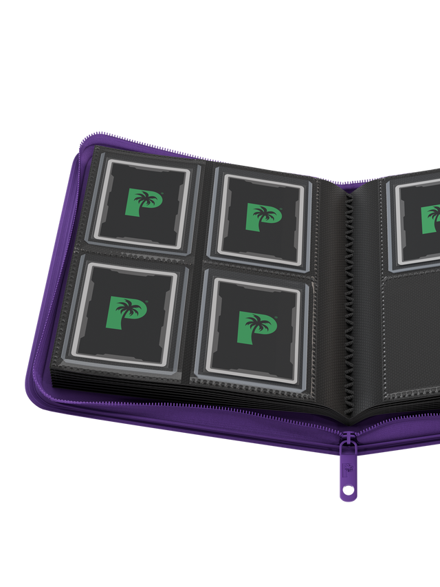 Collectors Series Top Loader Zip Binder - 4 Pocket
