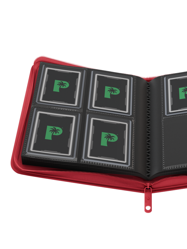 Collectors Series Top Loader Zip Binder - 4 Pocket