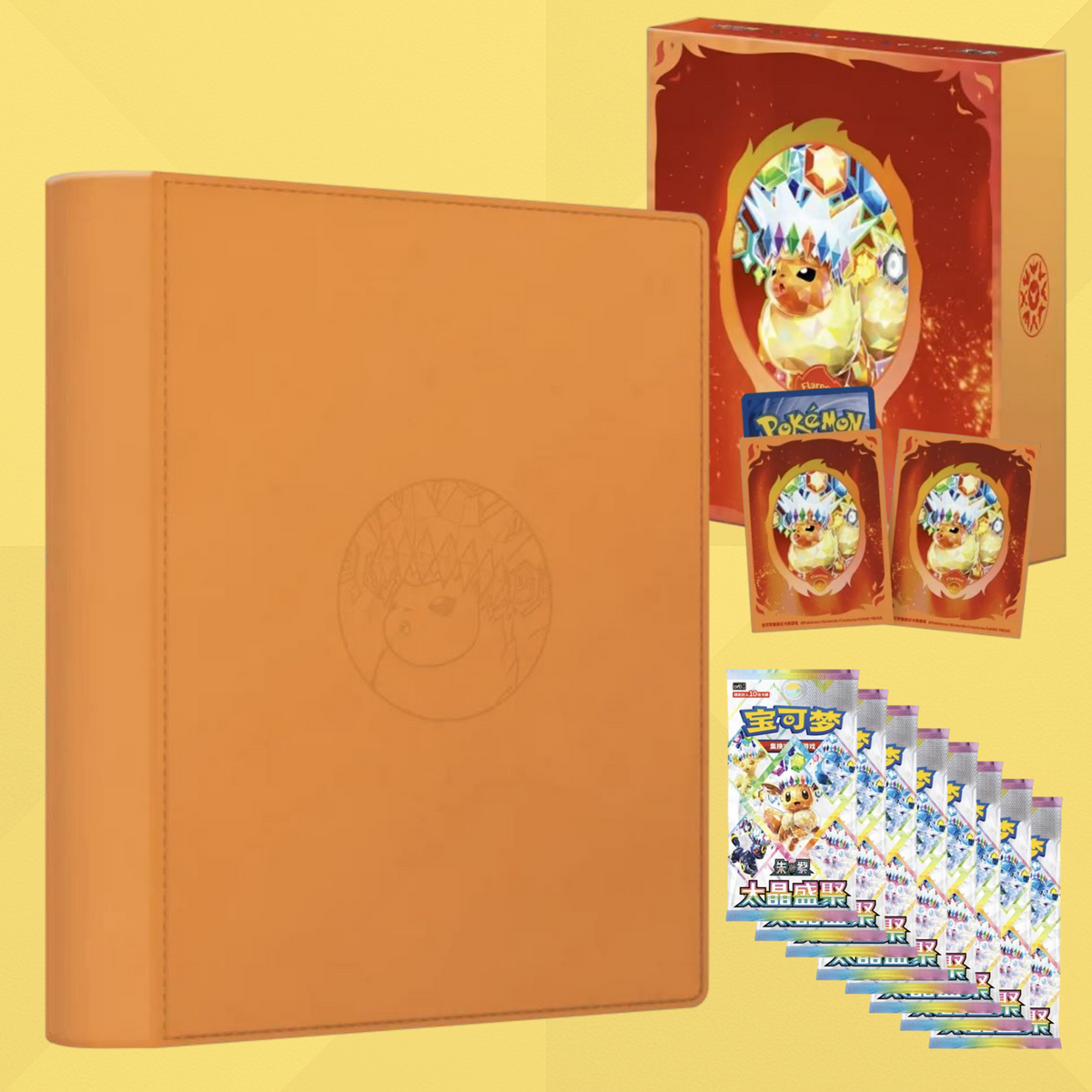 **DEPOSIT** Eeveelution Binder Gift Boxes