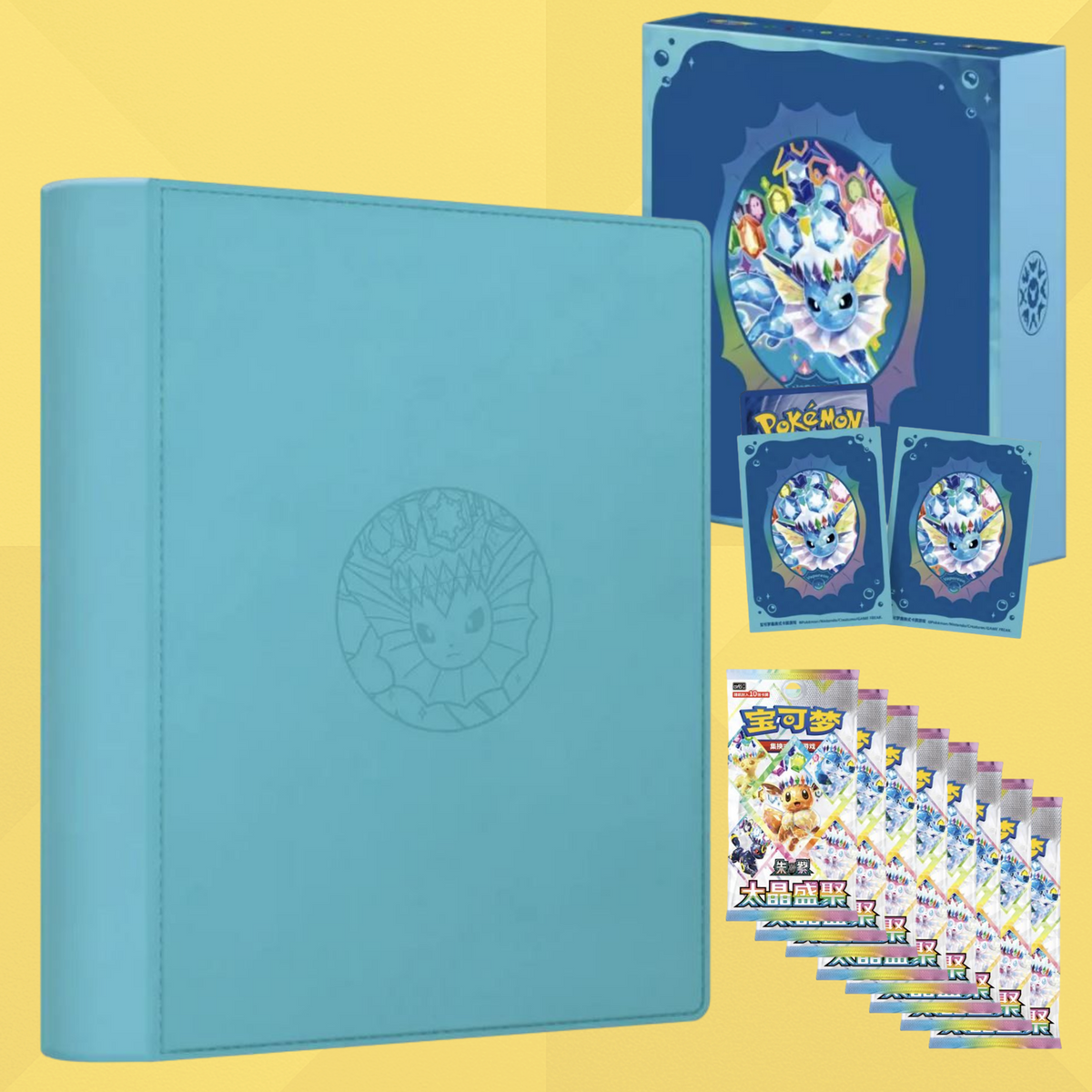 **DEPOSIT** Eeveelution Binder Gift Boxes