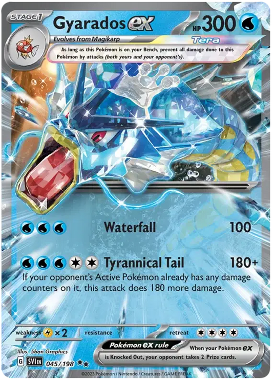 045/198 - Gyarados ex - Pokemon TCG