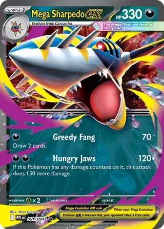 061/094 - Mega Sharpedo ex